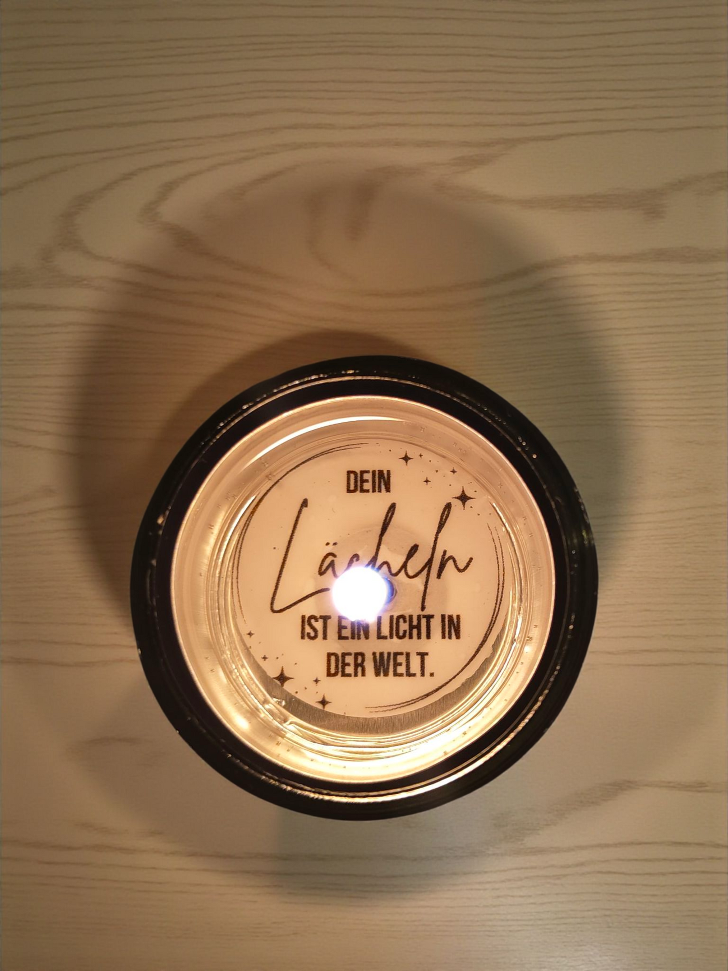 Dein Lächeln ist ein Licht für die Welt