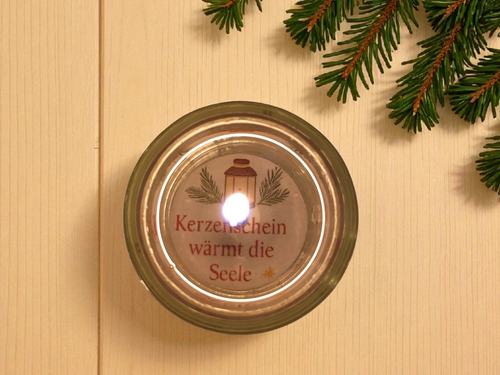 Kerzenschein wärmt die Seele