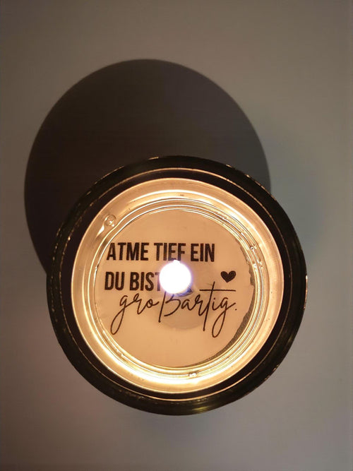 Atme tief ein - Du bist Großartig