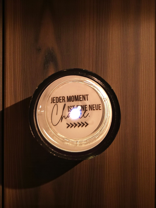 Jeder Moment ist eine Chance